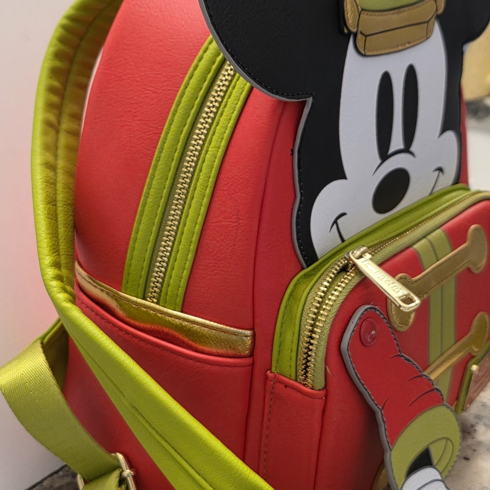 Disney Loungefly Mickey Mouse Marching Band Red and Black NWOT - Picture 5 of 16